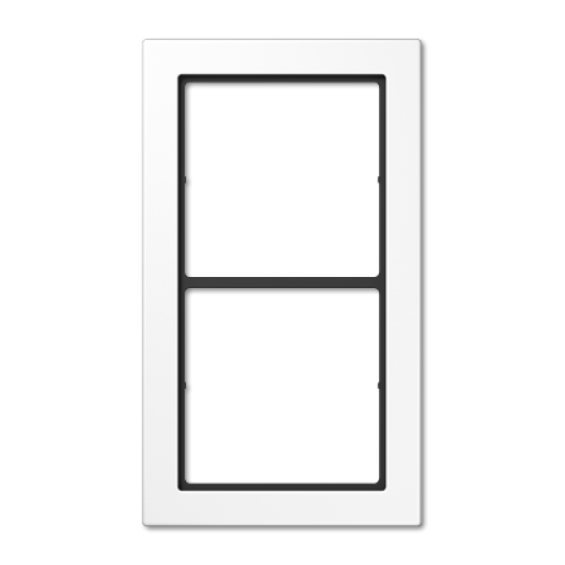 Marco doble FD blanco alpino