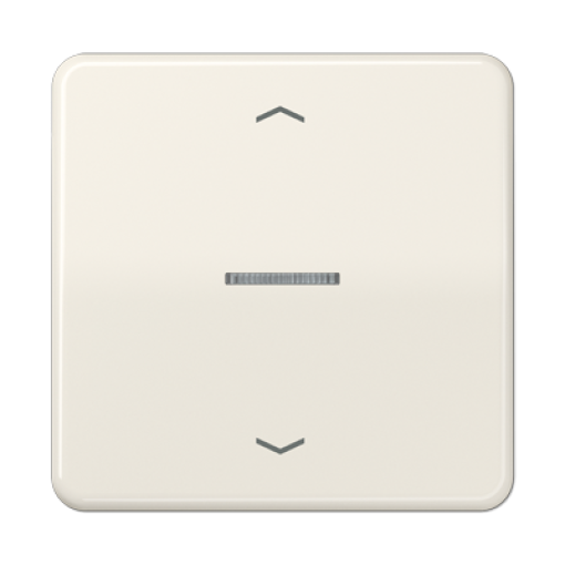 Tecla eNet estándar. pers. CD bl marfil