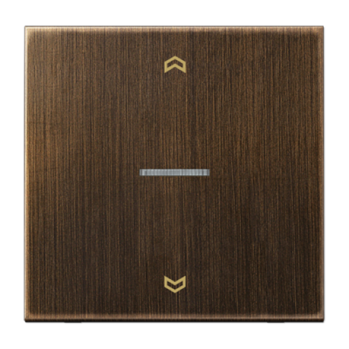 Tecla eNet estándar. pers LS latón antik