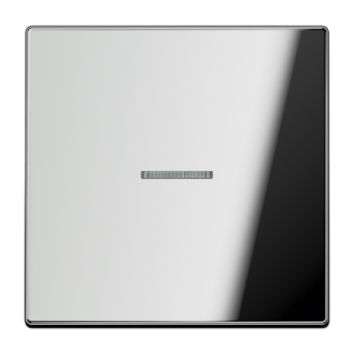 Tecla simple visor JH LS cromado
