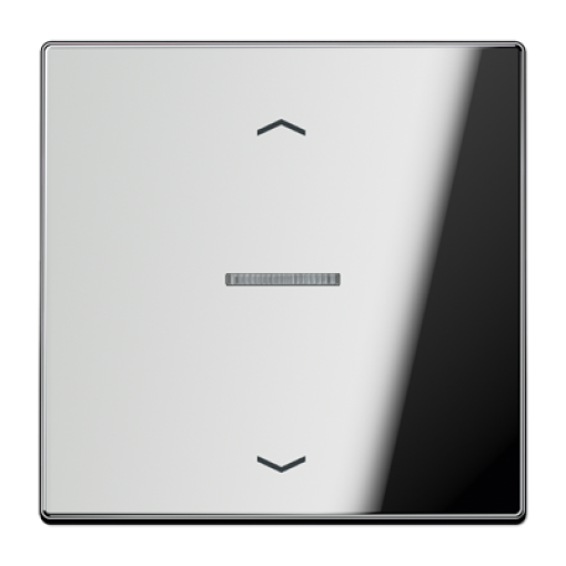 Tecla simple visorpers JH LS cromado