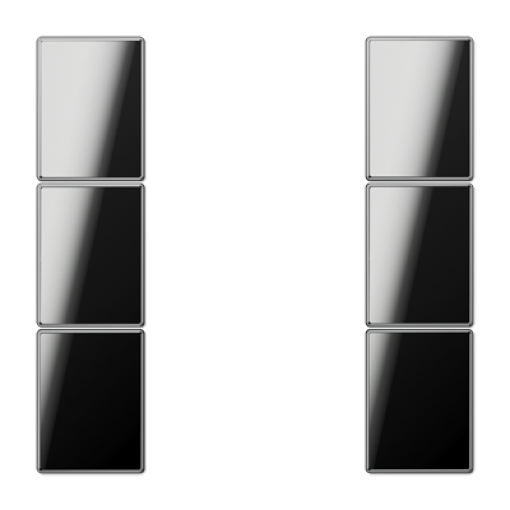 Kit teclas mód. F50 3 fases. LS cromado