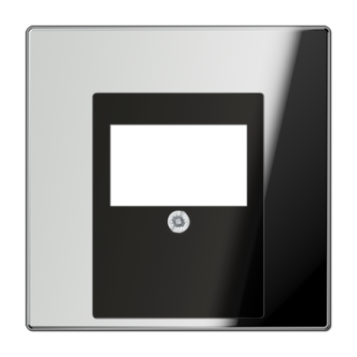 Placa telef. TAE LS cromado