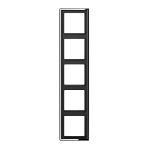 Marco quíntuple LS cromado