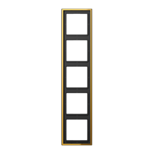 Marco quíntuple LS dorado