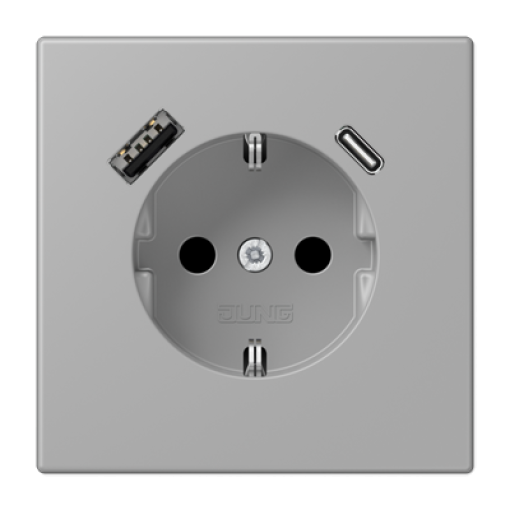 Enchufe con USB tipo AC LC32012