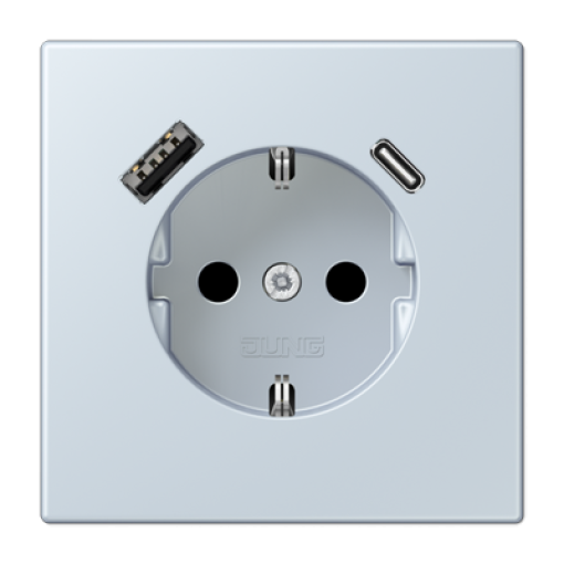 Enchufe con USB tipo AC LC32023