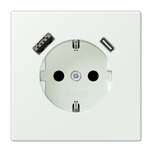 Enchufe con USB tipo AC LC32024