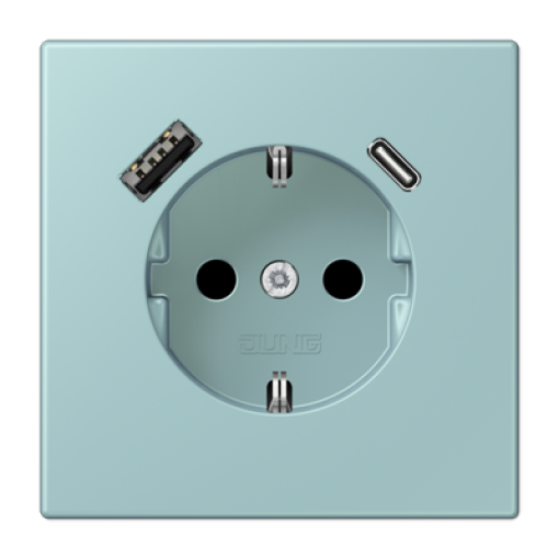 Enchufe con USB tipo AC LC32033