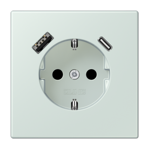 Enchufe con USB tipo AC LC32034