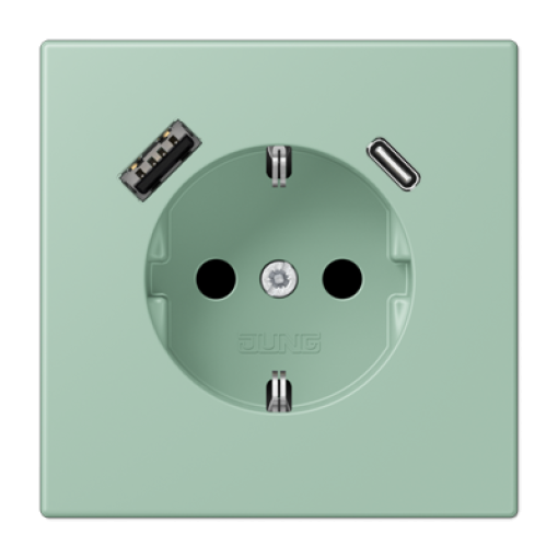 Enchufe con USB tipo AC LC32041