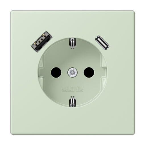 Enchufe con USB tipo AC LC32042