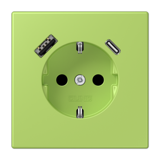 Enchufe con USB tipo AC LC32052