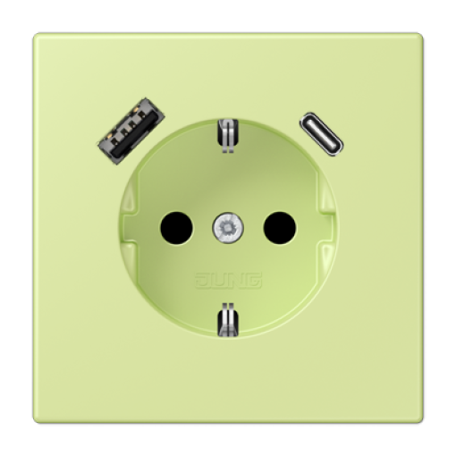 Enchufe con USB tipo AC LC32053