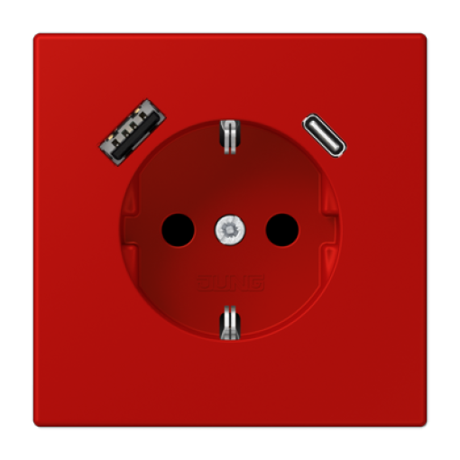 Enchufe con USB tipo AC LC32090