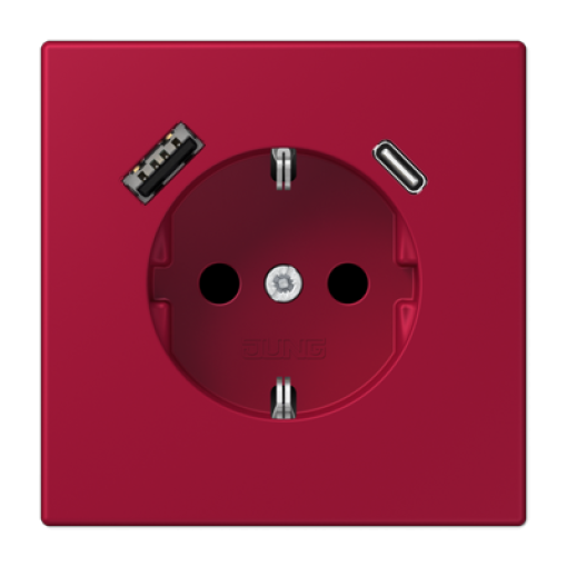 Enchufe con USB tipo AC LC32100