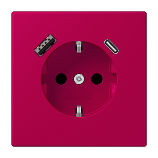 Enchufe con USB tipo AC LC32101