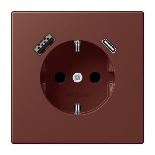 Enchufe con USB tipo AC LC32120