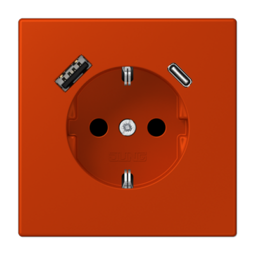 Enchufe con USB tipo AC LC4320A