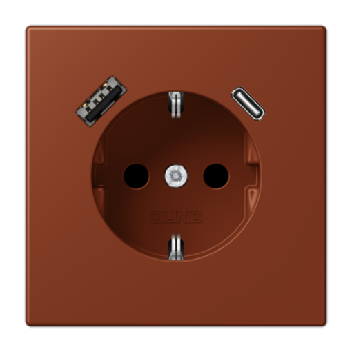 Enchufe con USB tipo AC LC4320D