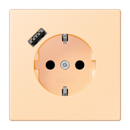 Enchufe con USB tipo A LC32060