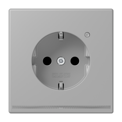 Enchufe SCHUKO con luz LED. LC32012