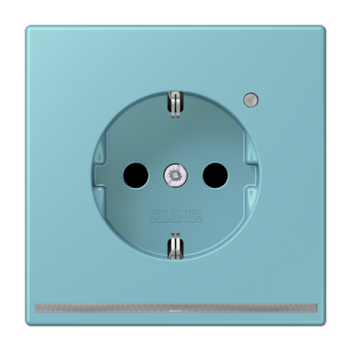 Enchufe SCHUKO con luz LED. LC32032