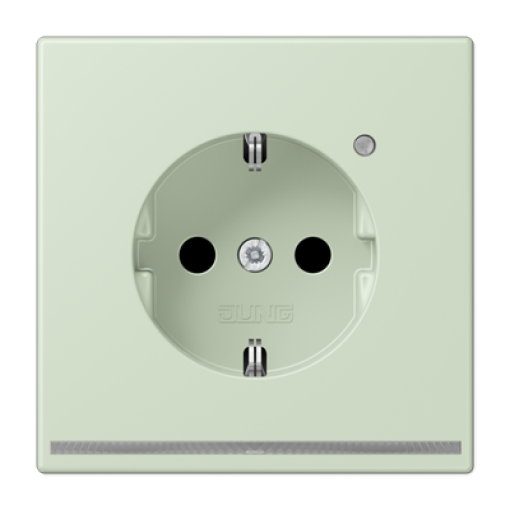 Enchufe SCHUKO con luz LED. LC32042