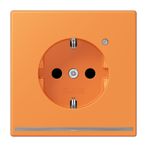 Enchufe SCHUKO con luz LED. LC32081