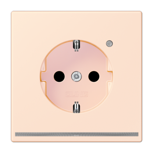 Enchufe SCHUKO con luz LED. LC32082