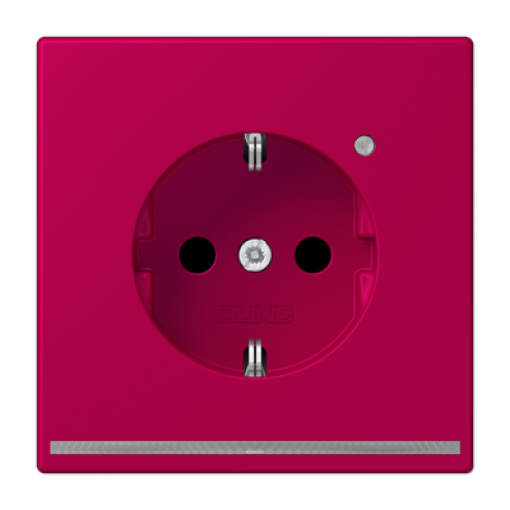 Enchufe SCHUKO con luz LED. LC32101