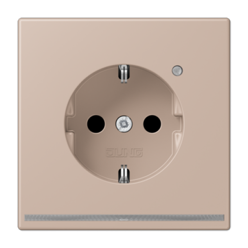 Enchufe SCHUKO con luz LED. LC32131