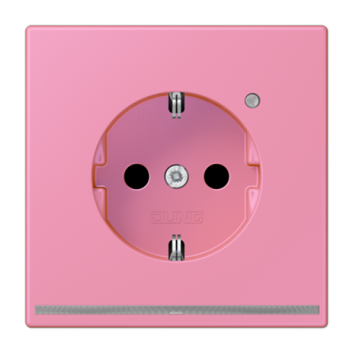 Enchufe SCHUKO con luz LED. LC4320C