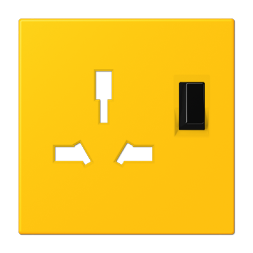 Placa enchufe GI. LC4320W