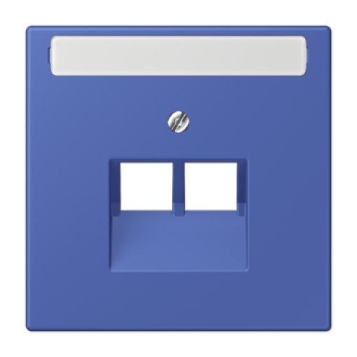 Placa central teléfono. x2 inscr LC32020