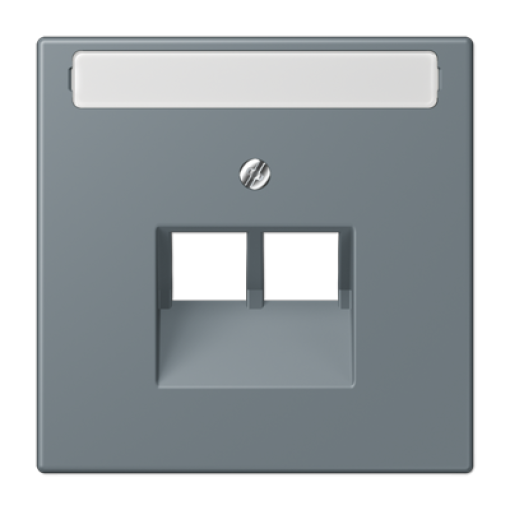 Placa central teléfono x2 inscr. LC4320H