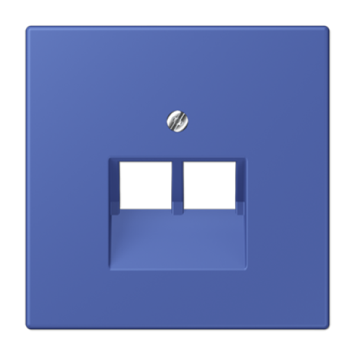 Placa central teléfono doble. LC32020