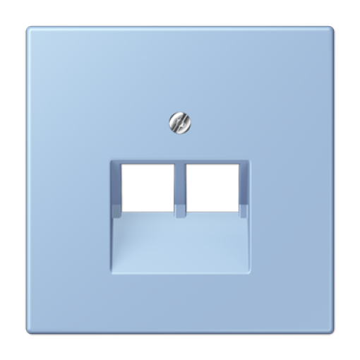 Placa central teléfono doble. LC32021