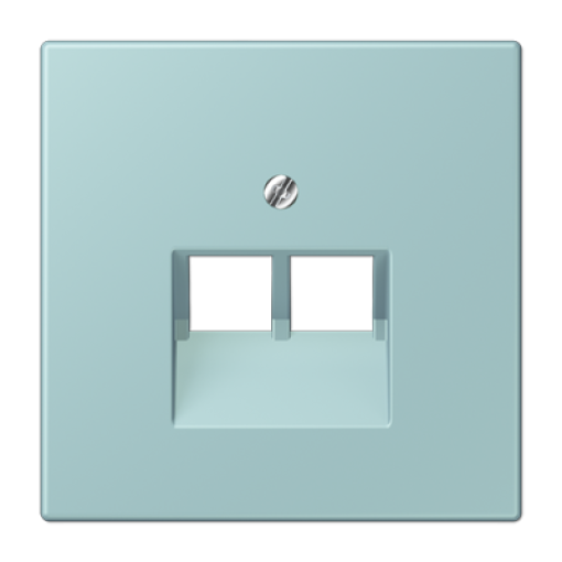 Placa central teléfono doble. LC32033