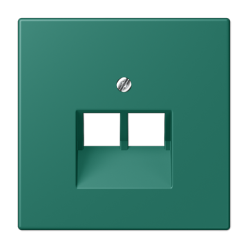 Placa central teléfono doble. LC32040