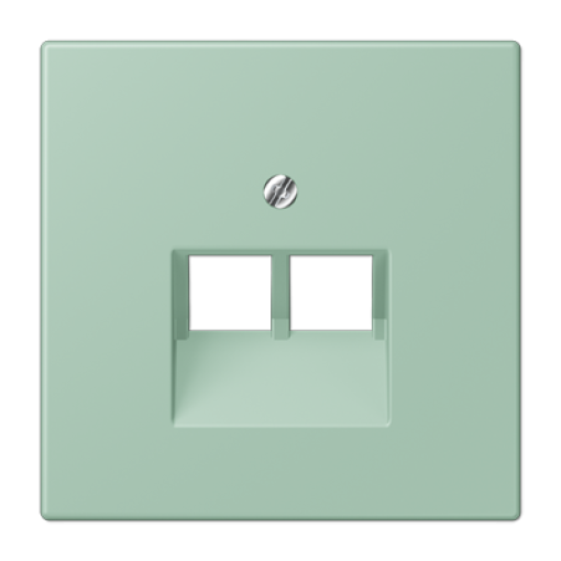 Placa central teléfono doble. LC32041