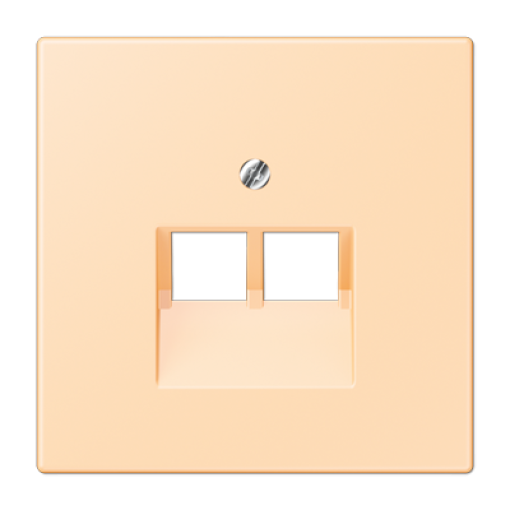 Placa central teléfono doble. LC32060