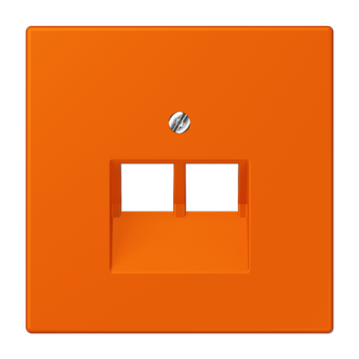 Placa central teléfono doble. LC32080