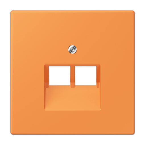 Placa central teléfono doble. LC32081