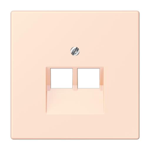 Placa central teléfono doble. LC32082