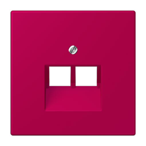 Placa central teléfono doble. LC32101