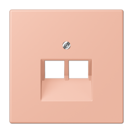 Placa central teléfono doble. LC32102