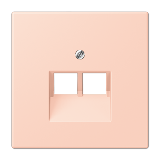 Placa central teléfono doble. LC32112