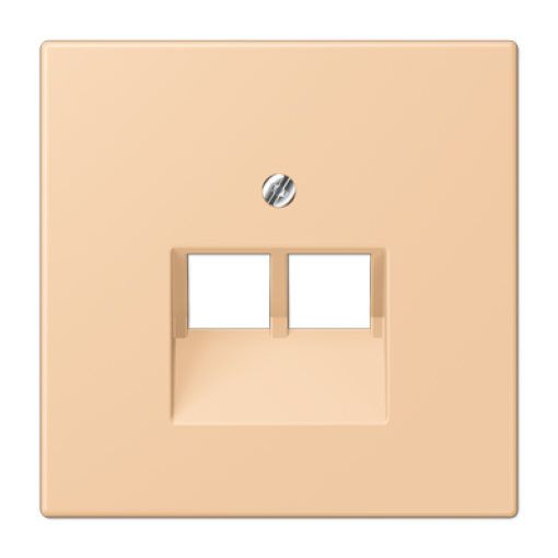 Placa central teléfono doble. LC32122