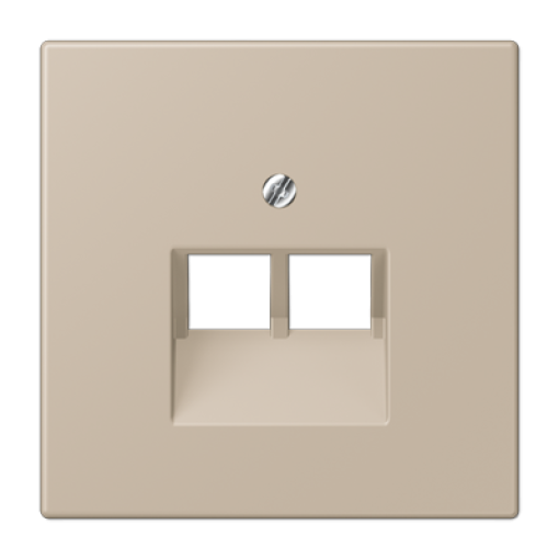 Placa central teléfono doble. LC32142